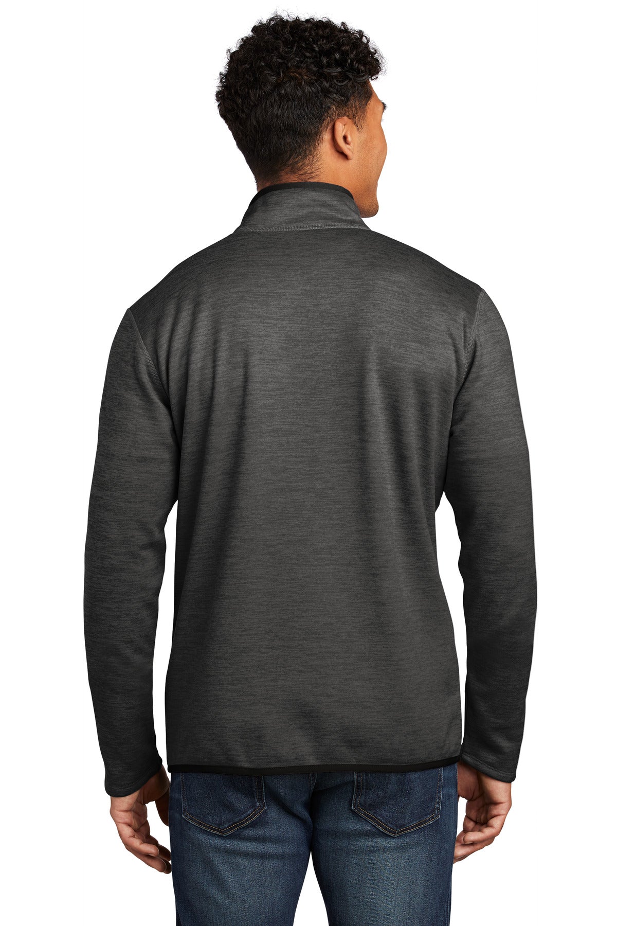 Custom Embroidered The North Face  Skyline 1/2-Zip Fleece NF0A7V63,TNF Dark Grey Heather