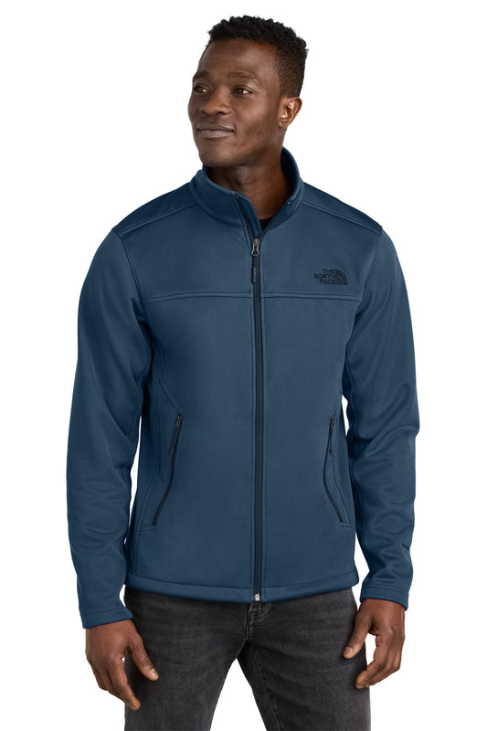 Custom Embroidered The North Face Outerwear in Shady Blue