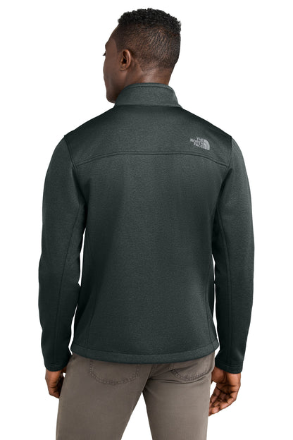 Custom Embroidered The North Face Chest Logo Ridgewall Soft Shell Jacket NF0A88D5,TNF Dark Grey Heather