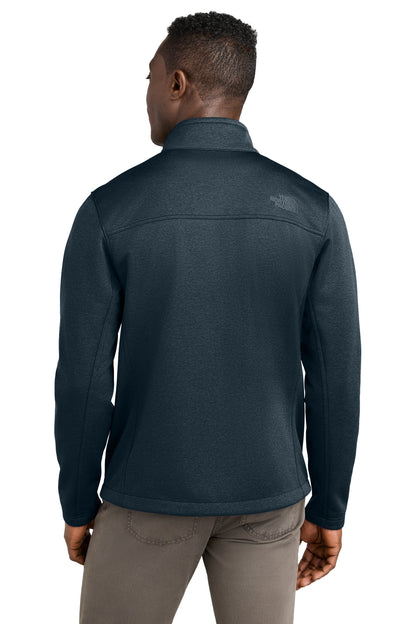 Custom Embroidered The North Face Chest Logo Ridgewall Soft Shell Jacket NF0A88D5,Urban Navy Heather