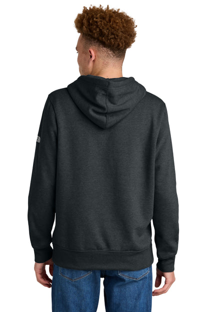 Custom Embroidered The North Face Sleeve Logo Pullover Hoodie NF0A8AU0,TNF Black Heather