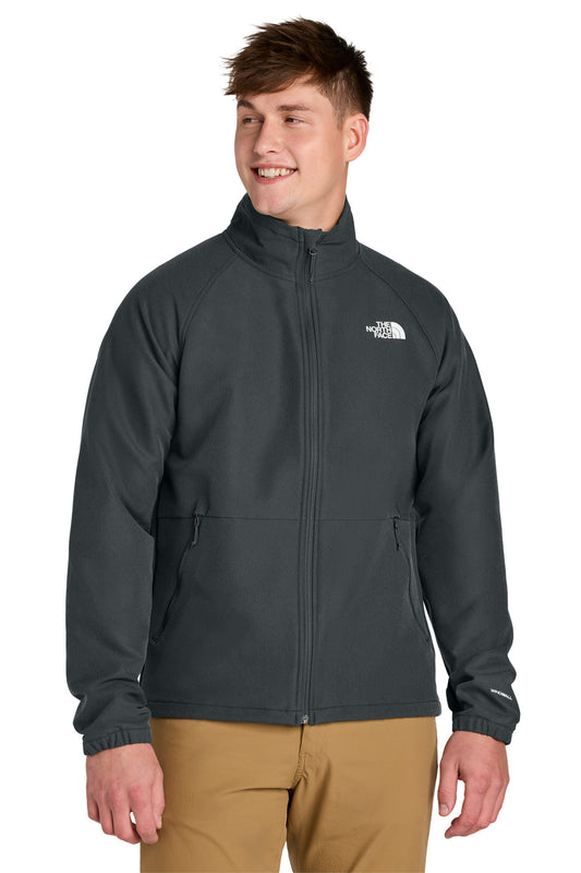 Custom Embroidered The North Face Outerwear in Asphalt Grey Dark Heather