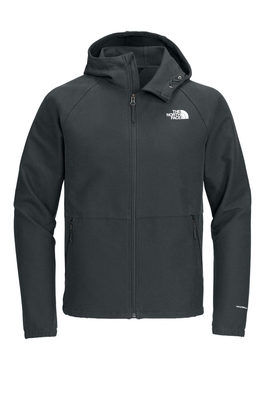 Custom Embroidered The North Face Outerwear in Asphalt Grey Dark Heather