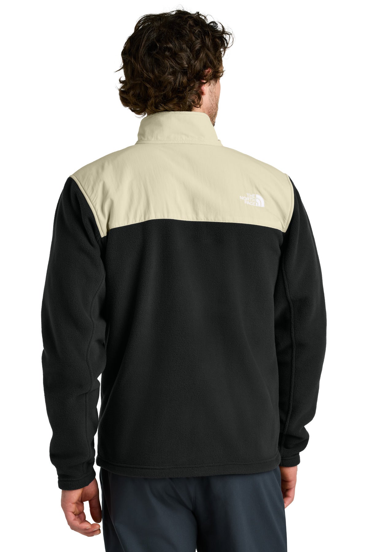 Custom Embroidered The North Face Highest Peak Full-Zip Fleece Jacket NF0A8BUQ,TNF Black/ Gravel