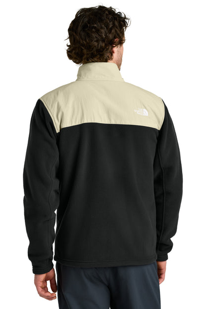 Custom Embroidered The North Face Highest Peak Full-Zip Fleece Jacket NF0A8BUQ,TNF Black/ Gravel
