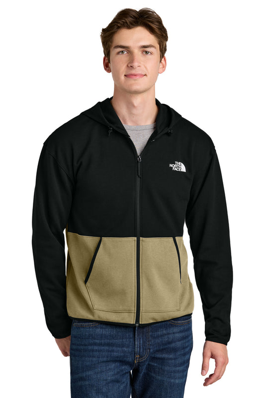 Custom Embroidered The North Face Sweatshirts/Fleece in Khaki Stone/ TNF Black