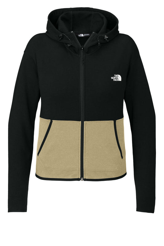Custom Embroidered The North Face Sweatshirts/Fleece in Khaki Stone/ TNF Black