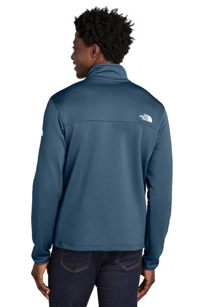 Custom Embroidered The North Face Aim 1/4-Zip Fleece NF0A8ENJ,Shady Blue