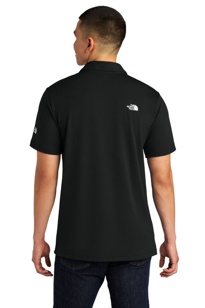 Custom Embroidered The North Face Polos/Knits in TNF Black