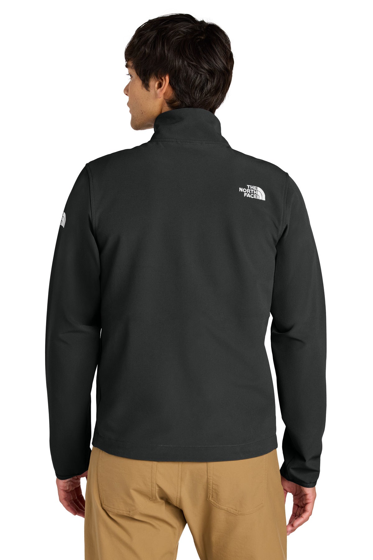 Custom Embroidered The North Face Edge Stretch Soft Shell Jacket NF0A8ENN,TNF Black