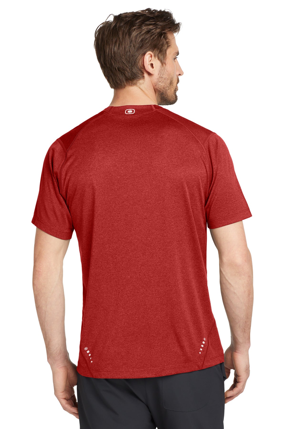 Custom Embroidered OGIO Activewear in Ripped Red