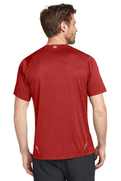 Custom Embroidered OGIO Activewear in Ripped Red