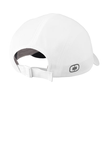 Custom Embroidered OGIO Caps in White