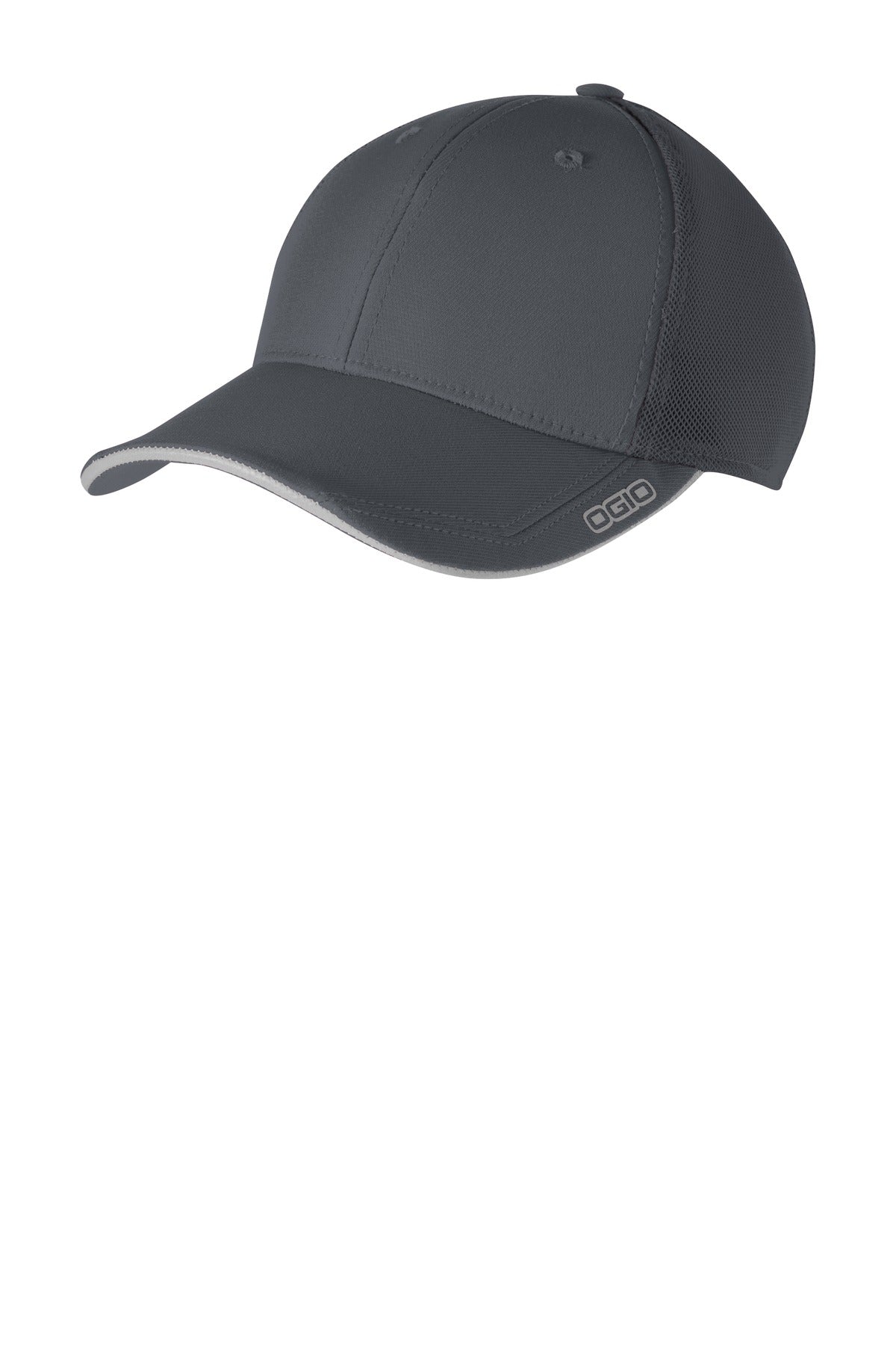 Custom Embroidered OGIO Caps in Diesel Grey
