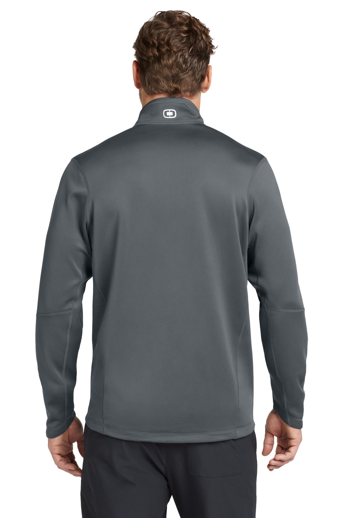 Custom Embroidered OGIO Fulcrum Full-Zip. OE700,Gear Grey