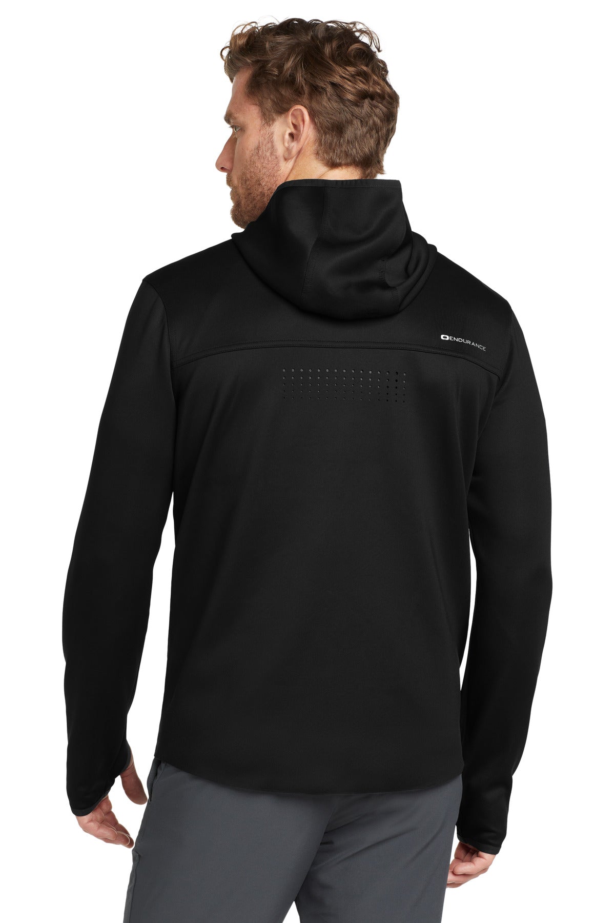 Custom Embroidered OGIO  Stealth Full-Zip Jacket. OE728,Blacktop