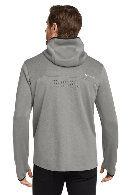 Custom Embroidered OGIO  Stealth Full-Zip Jacket. OE728,Heather Grey
