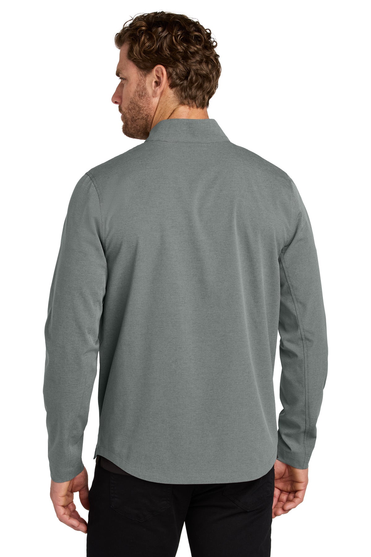 Custom Embroidered OGIO Aspect 1/2-Zip Pullover OG1003,Rogue Grey