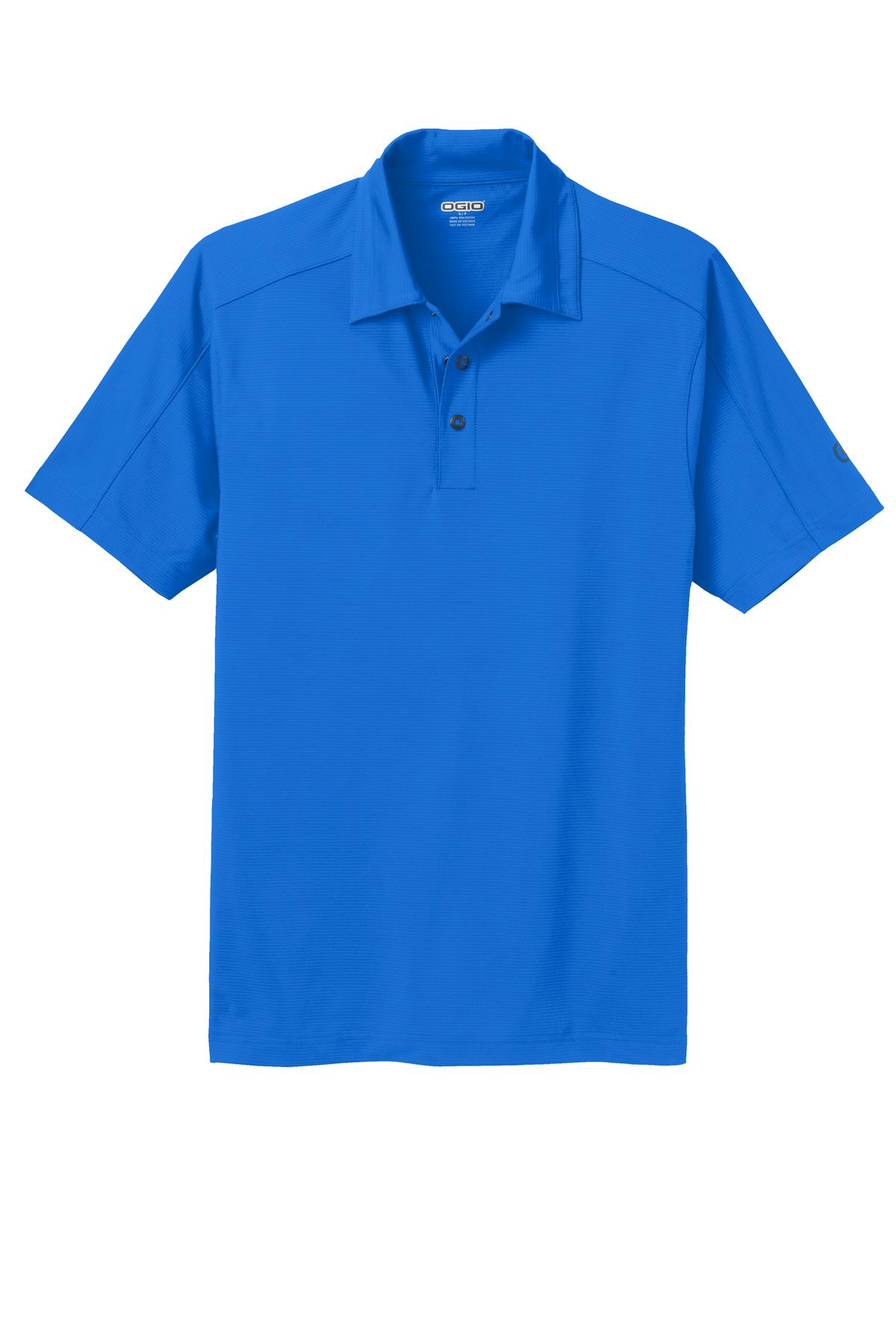 Custom Embroidered OGIO Polos/Knits in Electric Blue