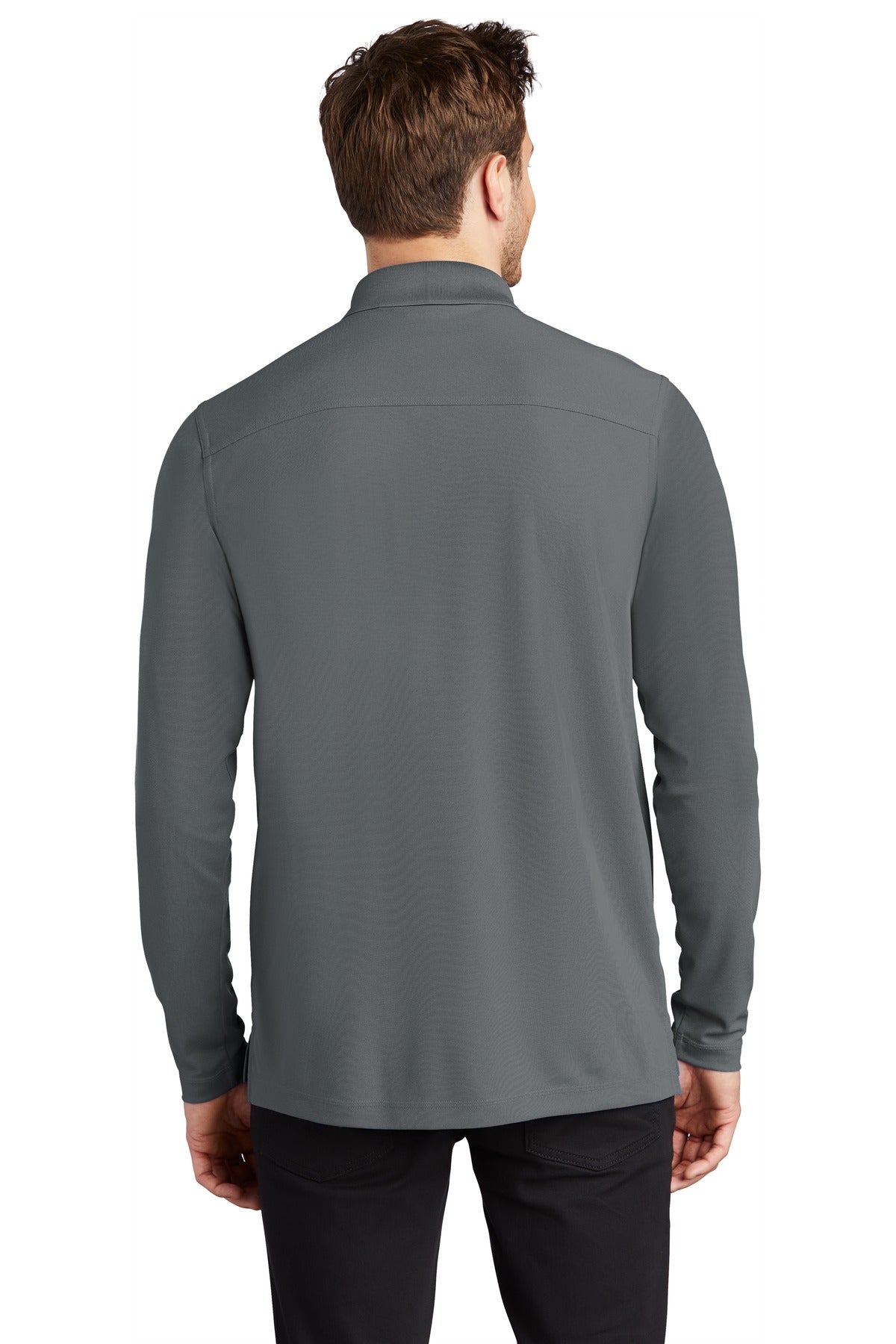 Custom Embroidered OGIO  Caliber2.0 Long Sleeve OG105,Diesel Grey