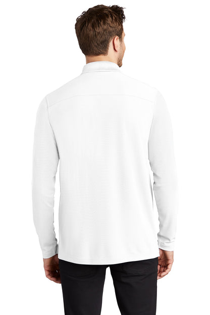 Custom Embroidered OGIO  Caliber2.0 Long Sleeve OG105,Bright White