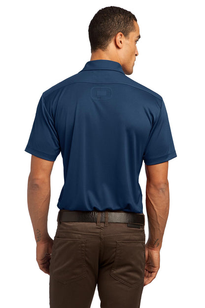 Custom Embroidered OGIO - Hybrid Polo. OG109,Blue Indigo