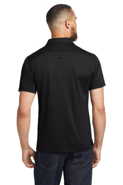 Custom Embroidered OGIO Polos/Knits in Blacktop