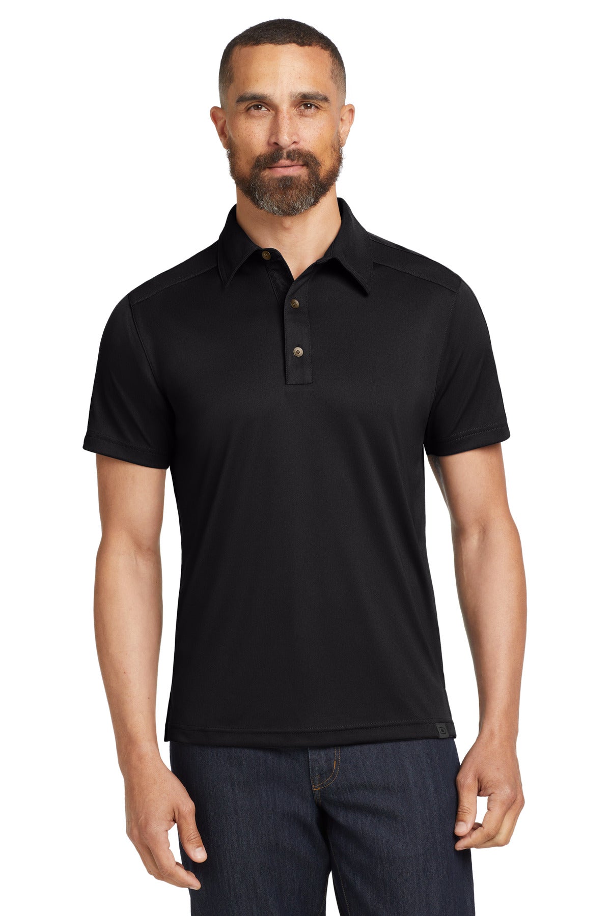 Custom Embroidered OGIO Polos/Knits in Blacktop