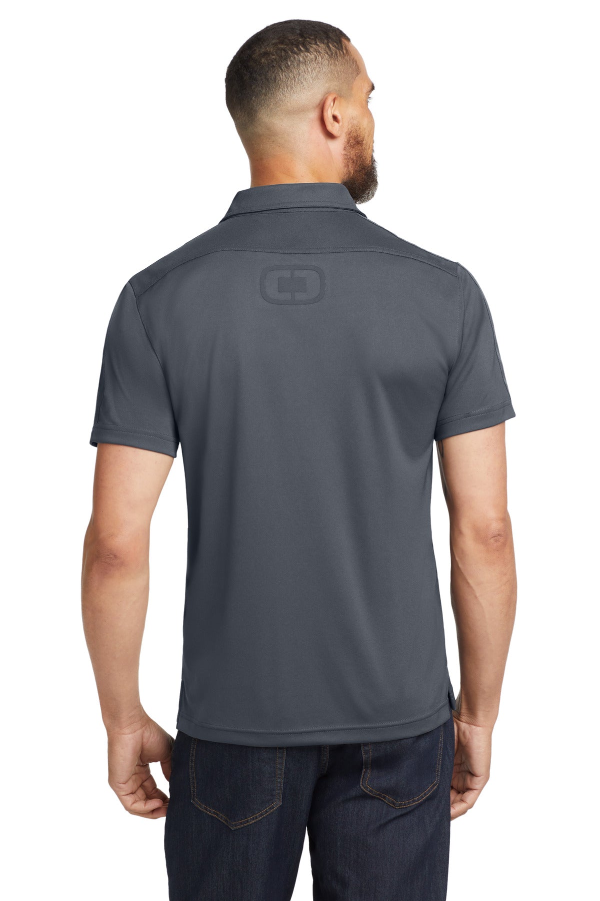 Custom Embroidered OGIO Polos/Knits in Diesel Grey