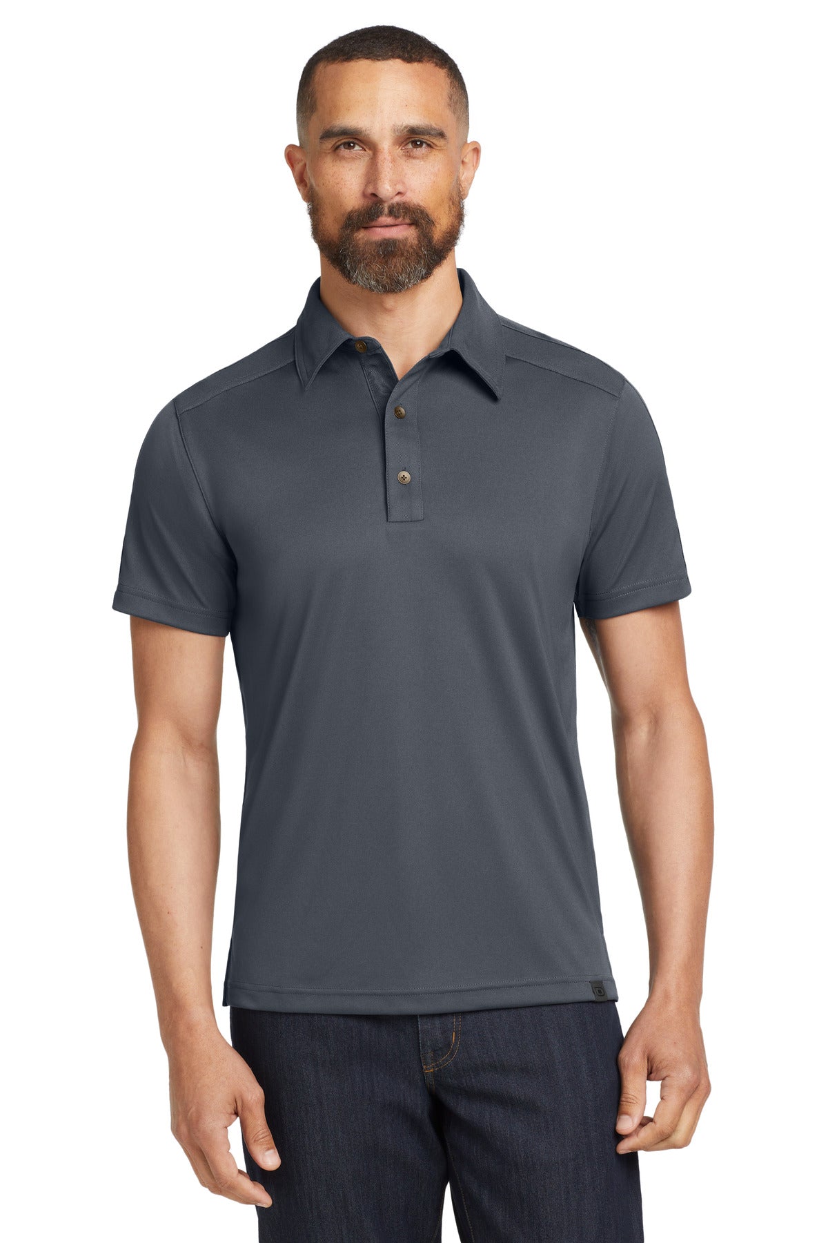 Custom Embroidered OGIO Polos/Knits in Diesel Grey