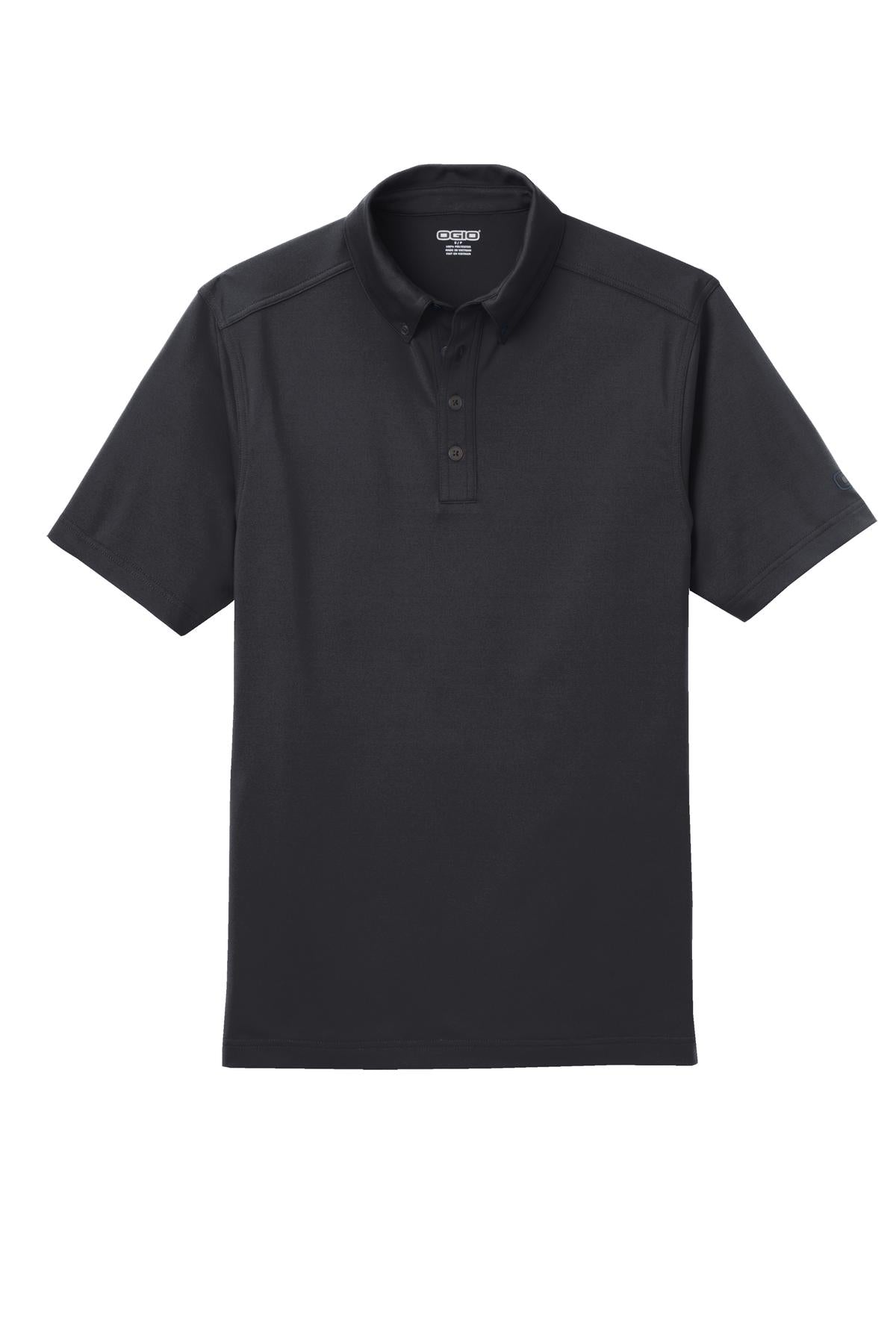 Custom Embroidered OGIO Polos/Knits in Blacktop