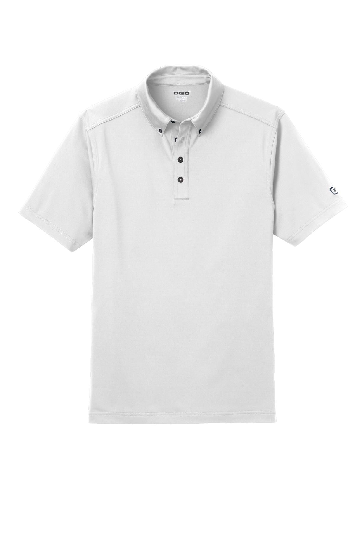 Custom Embroidered OGIO Polos/Knits in White