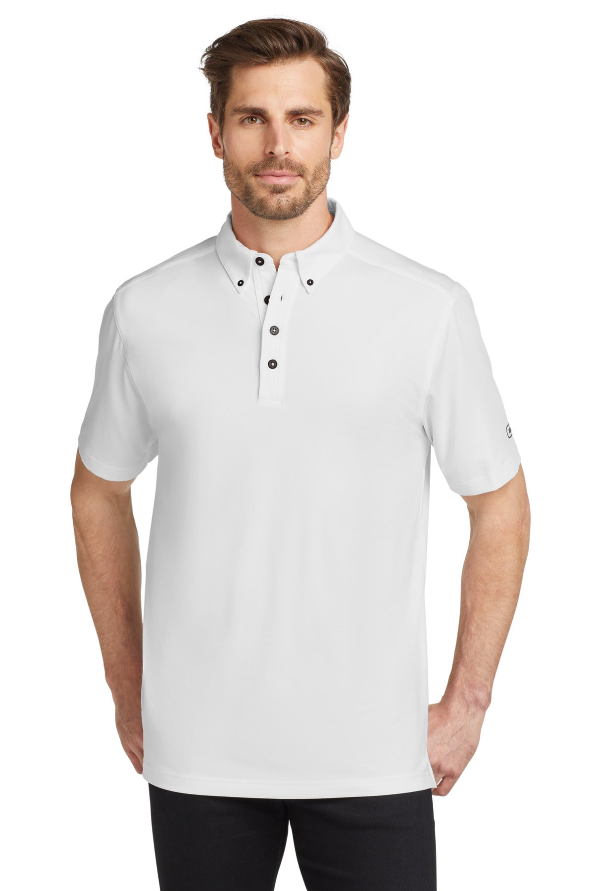 Custom Embroidered OGIO Polos/Knits in White