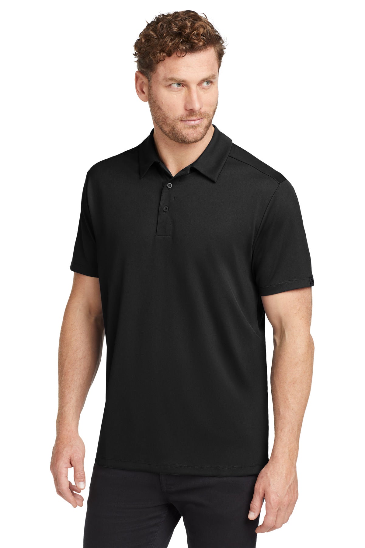 Custom Embroidered OGIO Polos/Knits in Blacktop