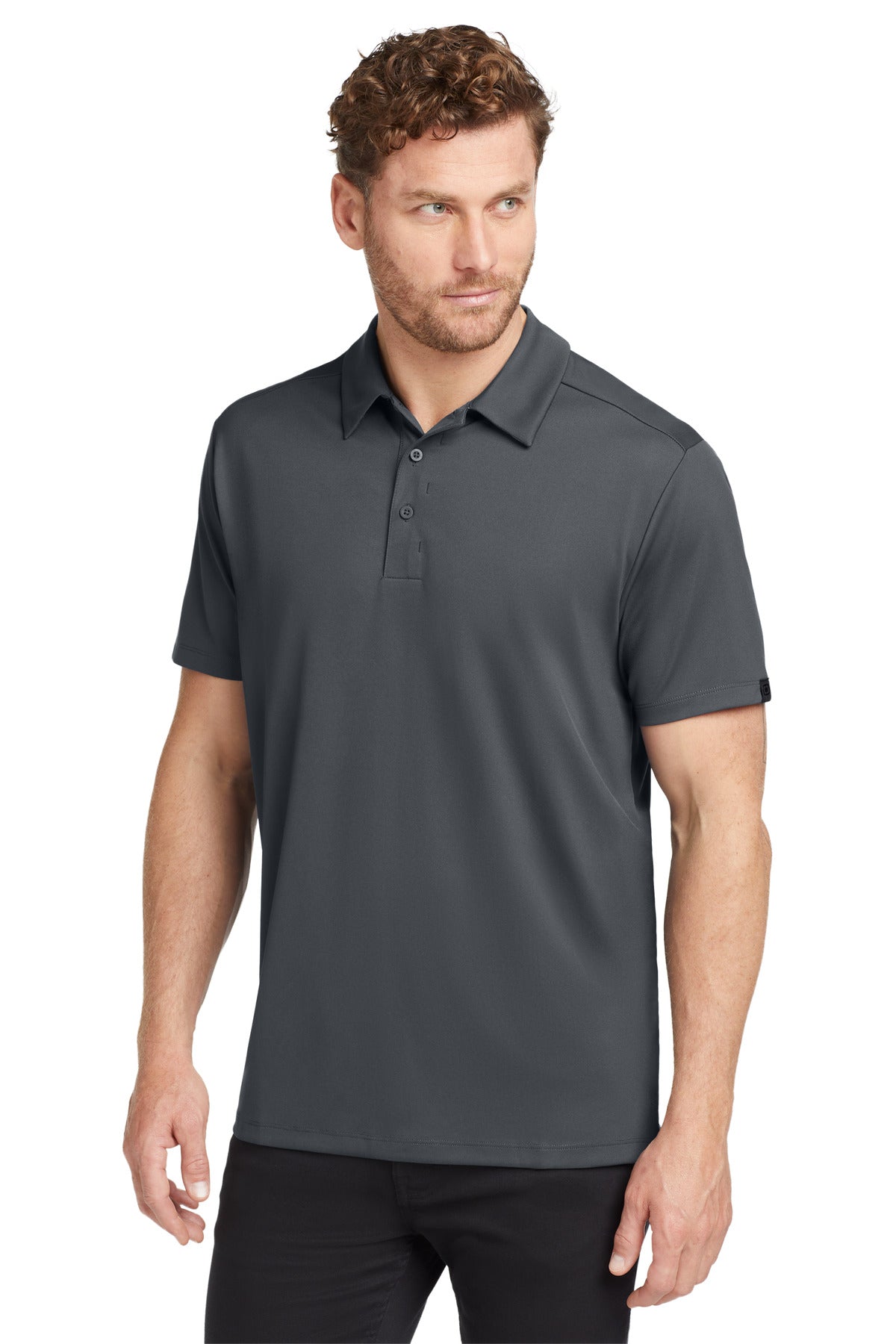Custom Embroidered OGIO Polos/Knits in Diesel Grey