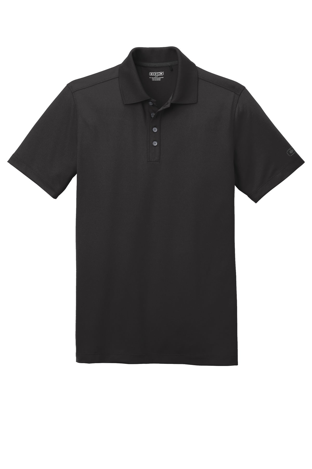 Custom Embroidered OGIO Polos/Knits in Blacktop