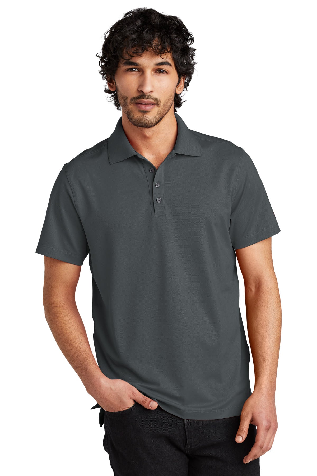 Custom Embroidered OGIO Polos/Knits in Diesel Grey