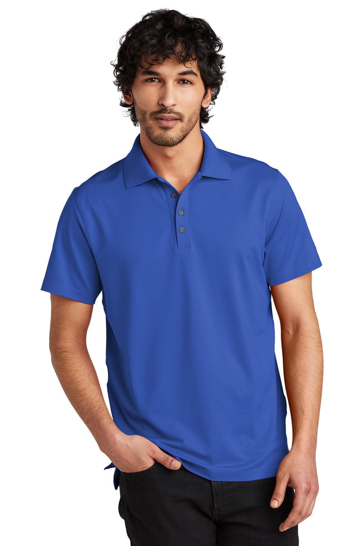 Custom Embroidered OGIO Polos/Knits in Enzyme Blue