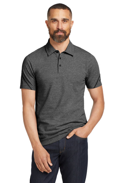 Custom Embroidered OGIO Polos/Knits in Blacktop Heather