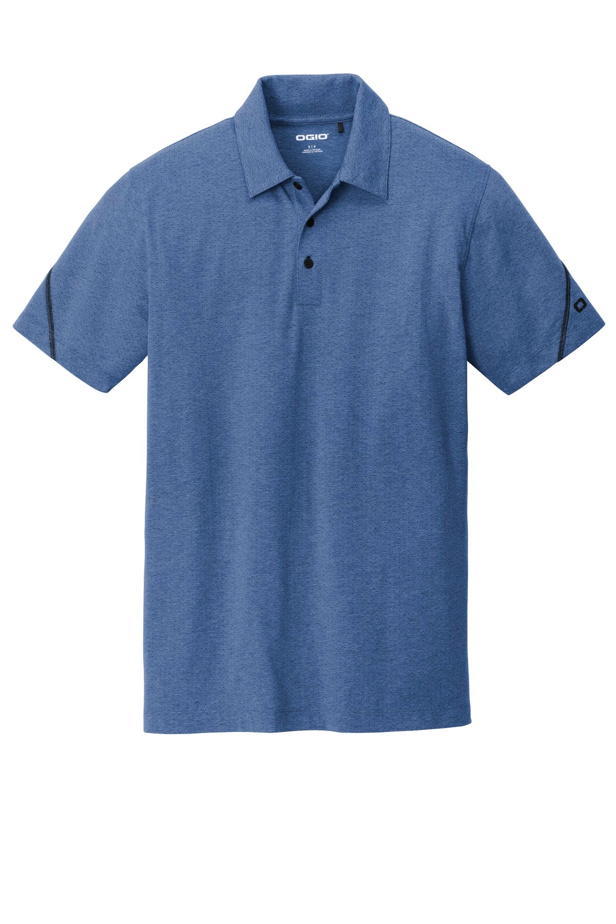 Custom Embroidered OGIO Polos/Knits in Blue Heather