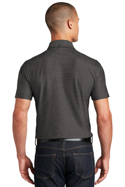 Custom Embroidered OGIO  Slate Polo. OG143,Blacktop