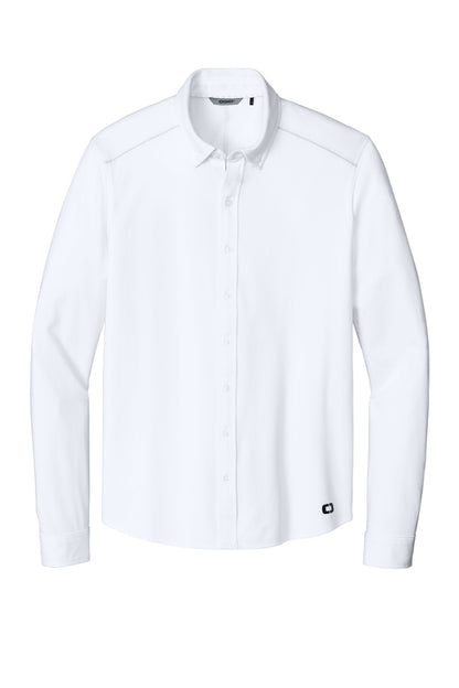 Custom Embroidered OGIO Polos/Knits in Bright White