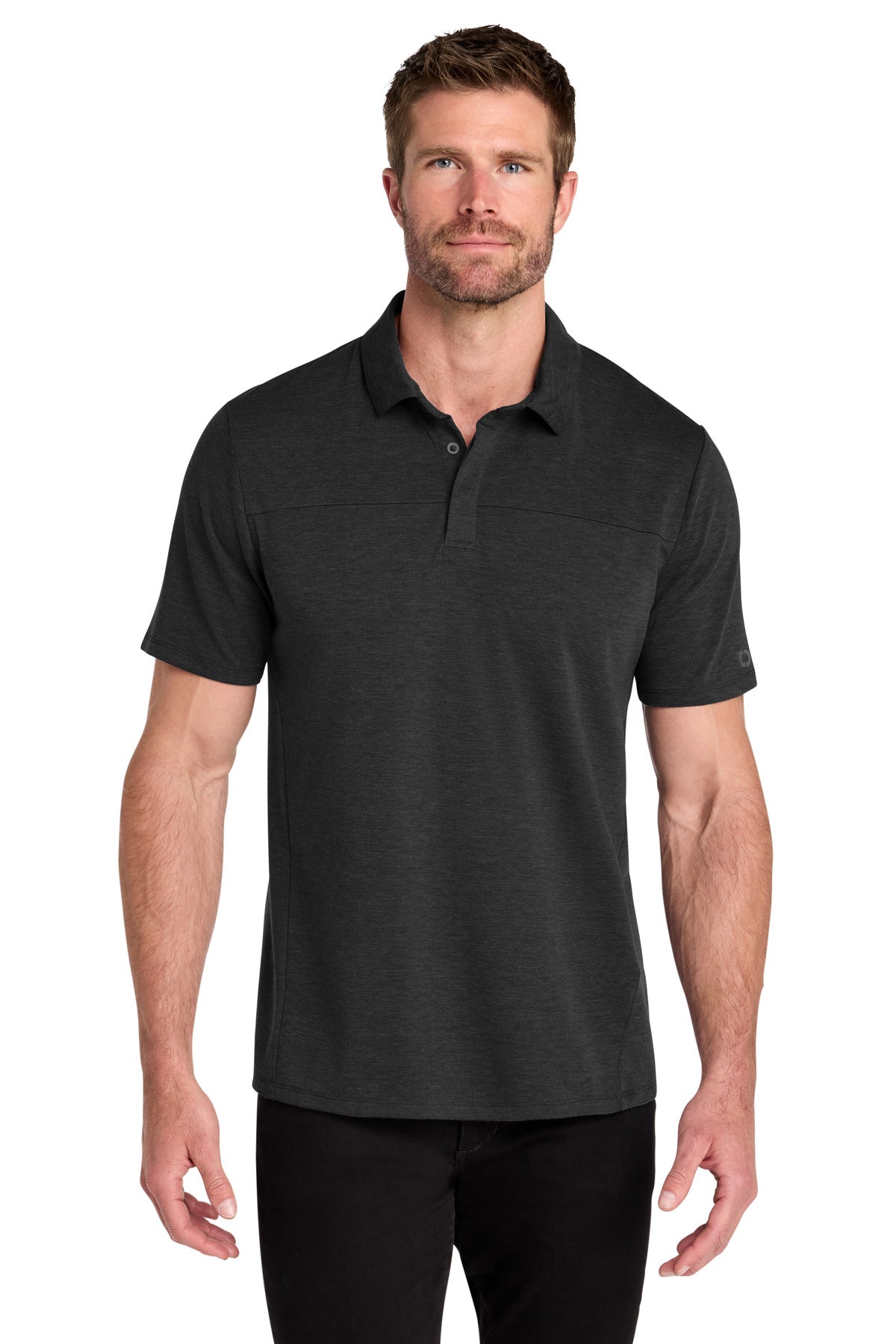Custom Embroidered OGIO Polos/Knits in Blacktop