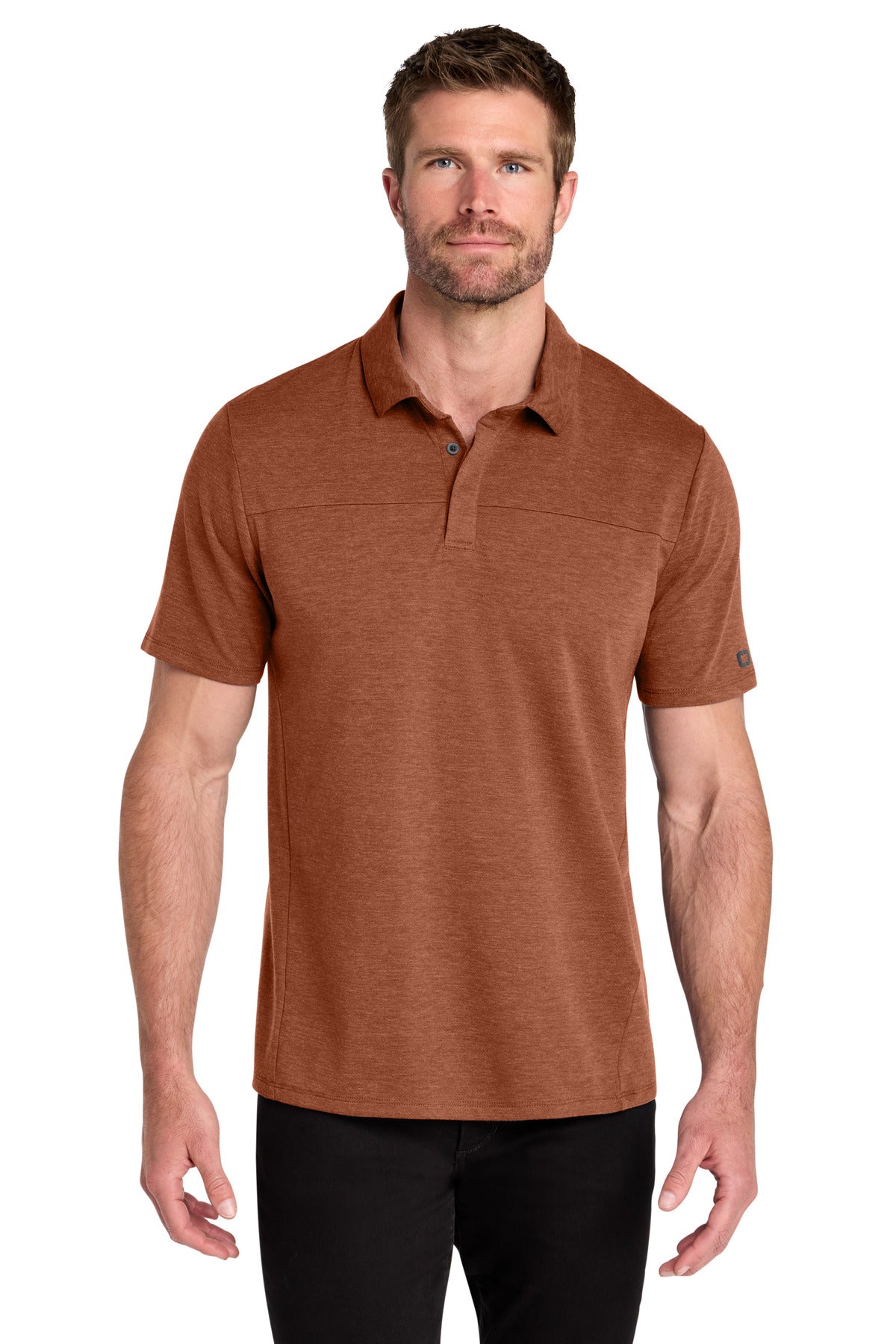 Custom Embroidered OGIO Polos/Knits in Deep Rust