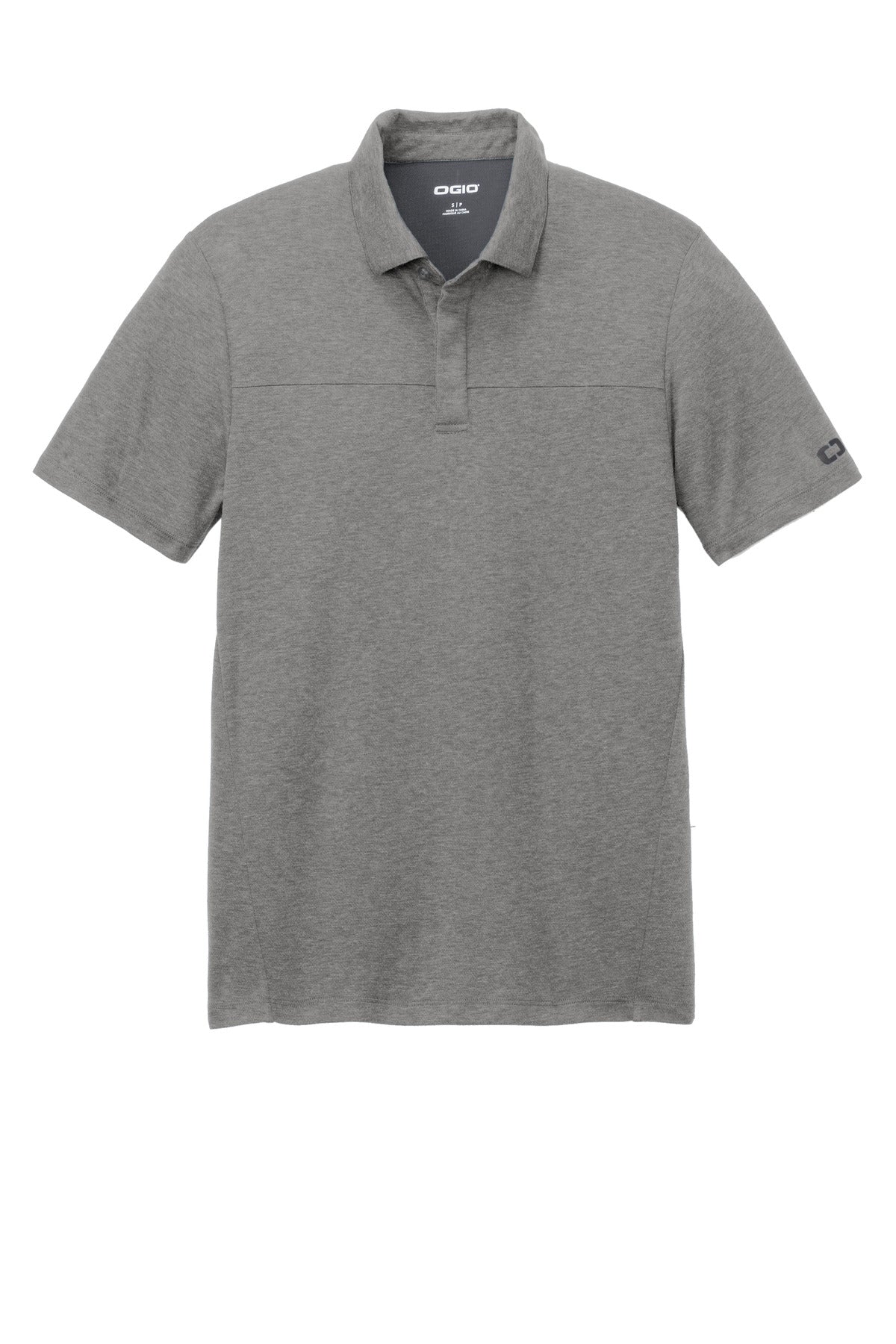Custom Embroidered OGIO Polos/Knits in Gear Grey