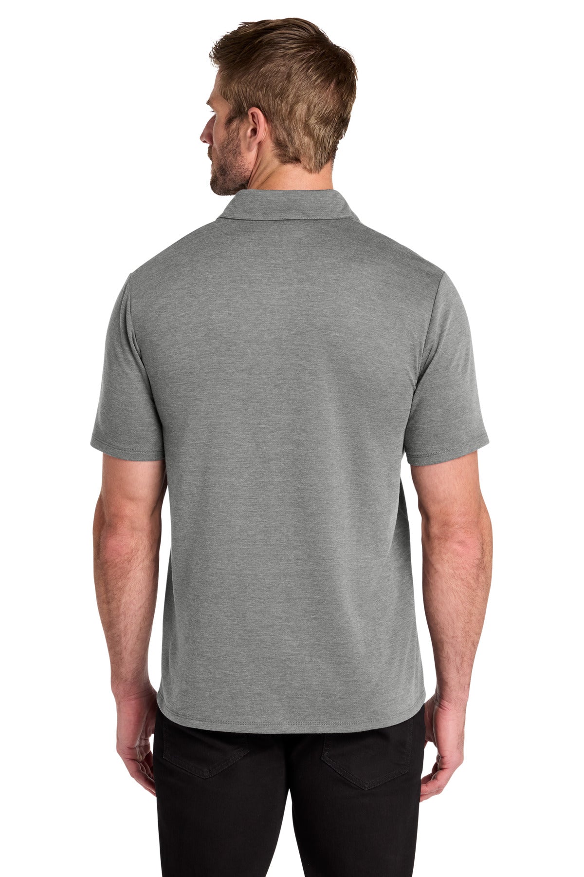 Custom Embroidered OGIO Polos/Knits in Gear Grey