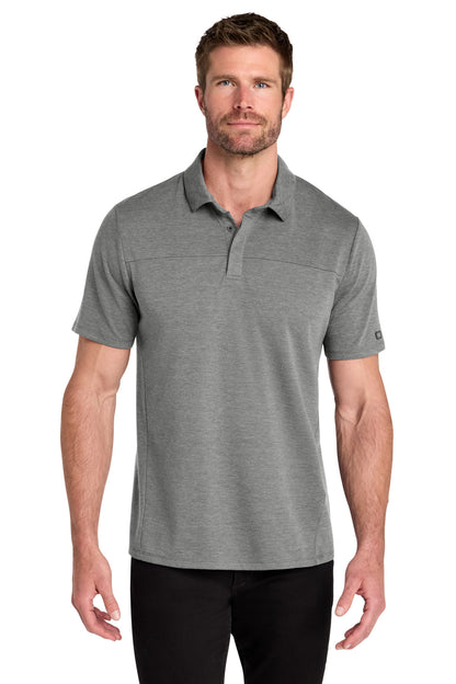 Custom Embroidered OGIO Polos/Knits in Gear Grey