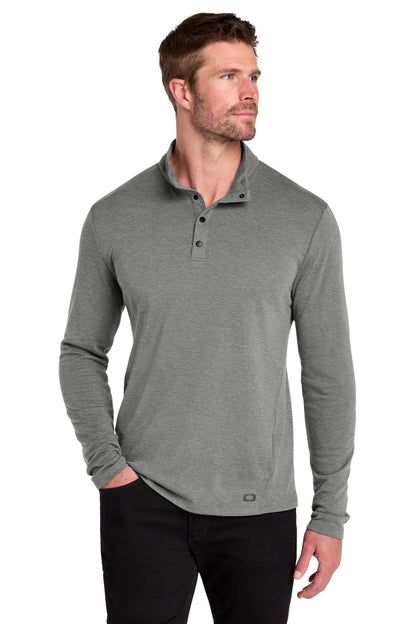 Custom Embroidered OGIO Polos/Knits in Gear Grey