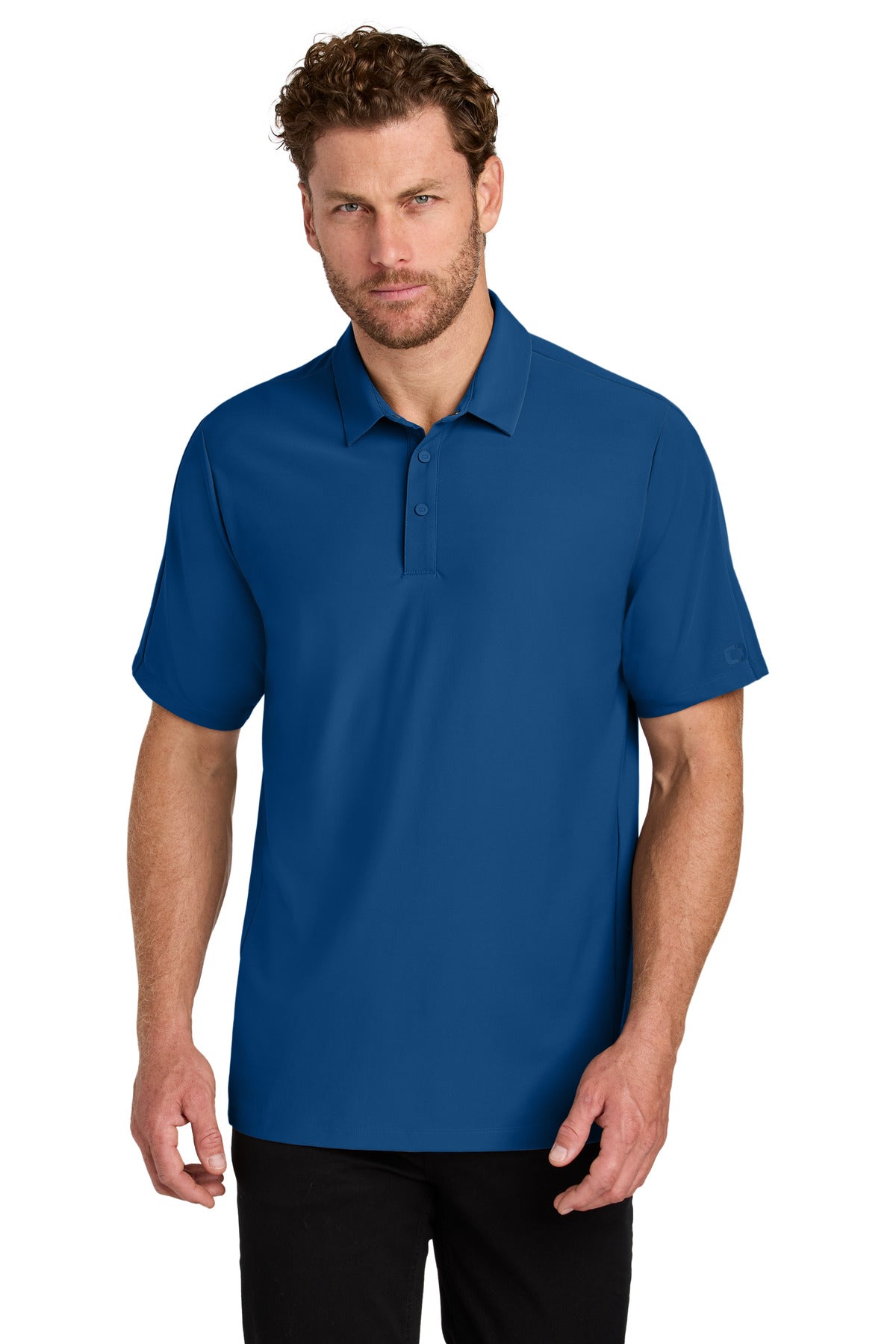 Custom Embroidered OGIO Polos/Knits in Force Blue