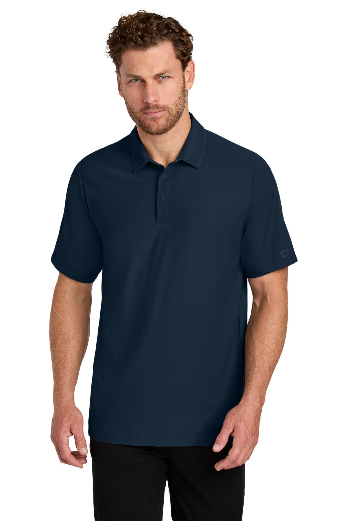 Custom Embroidered OGIO Polos/Knits in River Blue Navy
